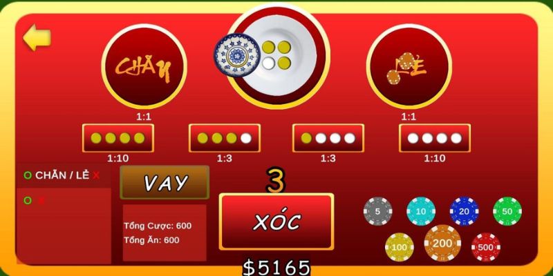 Các lưu ý trong thủ thuật chơi game xóc đĩa online