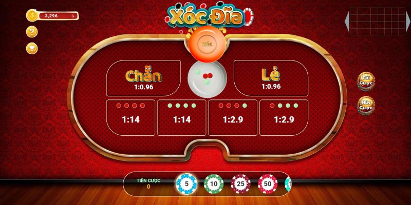 Luật lệ chơi xóc đĩa vô cùng đơn giản