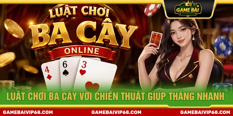 Luật chơi Ba Cây với bí quyết giúp xử lý ván cược dễ dàng