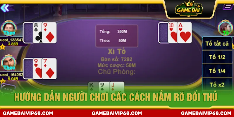 Người chơi cần đọc vị được đối thủ để nắm chắc phần thắng