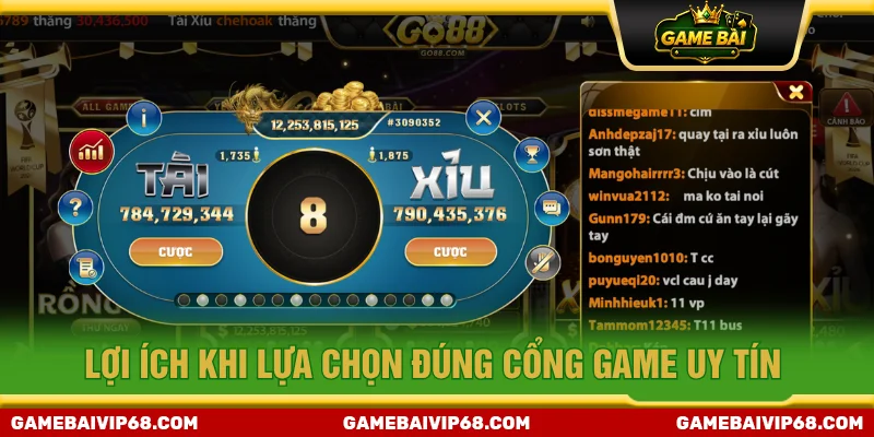 Những lợi ích khi truy cập cổng game uy tín