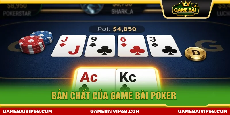Trận đọ trí căng thẳng giữa các người chơi trên bàn cược Poker